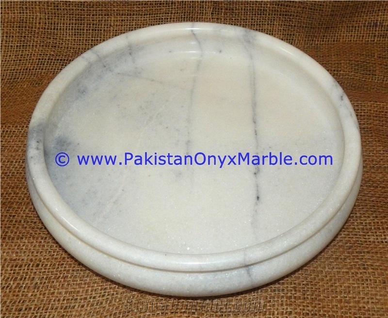 Marble Bowls White Ziarat Carrara Dinning
