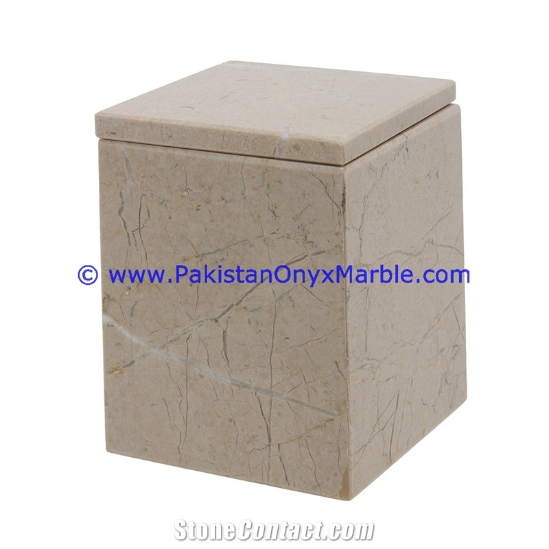 Marble Boxes Canister Container Jars Storage