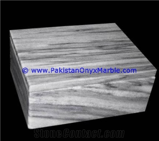 Marble Boxes Rectangle Boxes Jars Canister