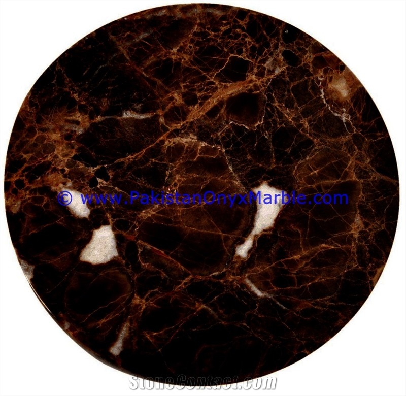 Marble Coaster Sets Black and Gold