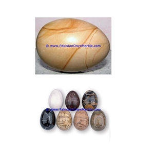 Marble Eggs Decorative Teakwood Burmateak