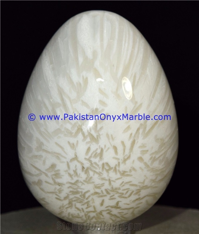 Marble Eggs Decorative Verona Sahara Beige