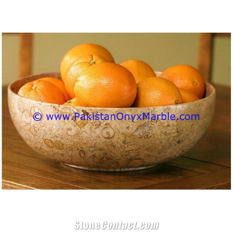 Marble Fruit Bowls Fossil Corel Marble Dish Cake