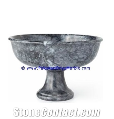 Marble Fruit Bowls Gray Marble Dish Cake Plates
