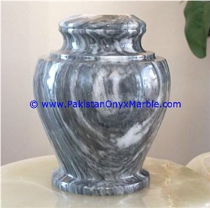 Marble Jars Gray Marble Handcarved Lid Sugar Candy