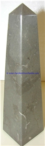 Marble Obelisks Fossil Corel Marble Handcrafted