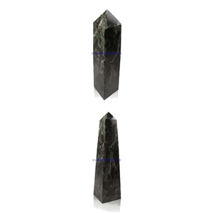Marble Obelisks Green Marble Handcrafted