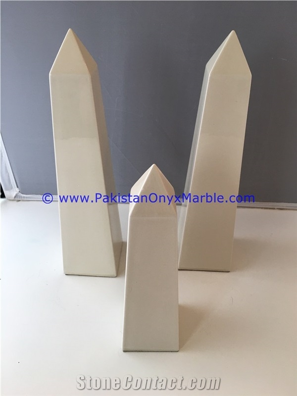 Marble Obelisks Verona Sahara Beige
