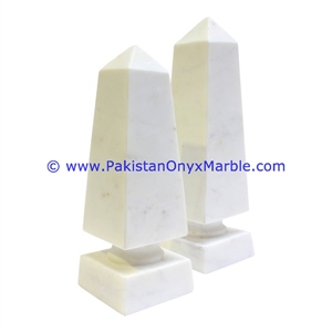 Marble Obelisks Ziarat Carrara White