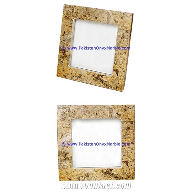 Marble Photo Frames Round Square Oval Shape