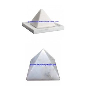 Marble Pyramids Ziarat Carrara White