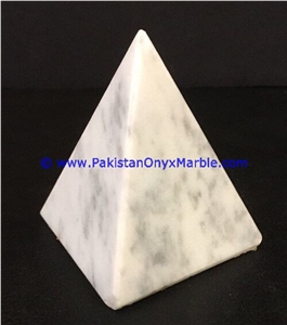 Marble Pyramids Ziarat Carrara White