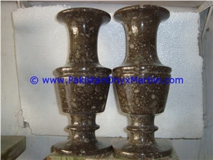 Marble Vases Oceanic Gemstone Marble