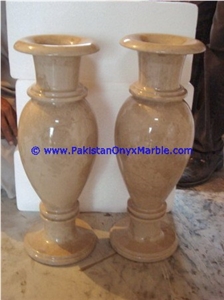 Marble Vases Verona Sahara Beige Marble