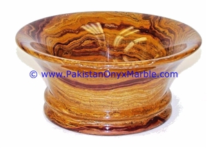 Multi Brown Red Onyx Bowls