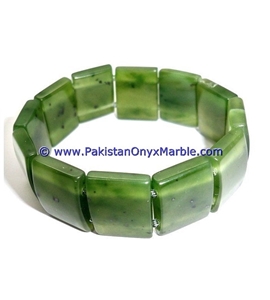 Nephrite Jade Polished Green Bangles