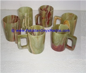 Onyx Coffee Cups Mugs Handcarved