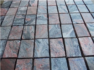 Cano Red/Multicolor Red/Fantasy Red Granite Pavers