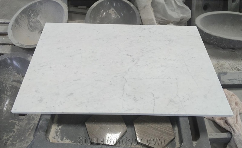 Carrara White for Tea Coaster/Kitchen Trays Plates