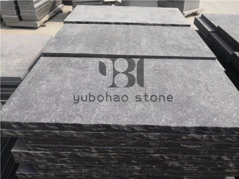 China Blue Limestone Honed Slabs/Tiles for Project