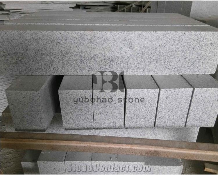 G623,Bianco Sardo Grey Granite Cubes/Cobble Stone
