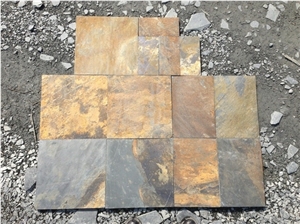 High Quality Cheap P020 Rusty Slate Cultured Stone
