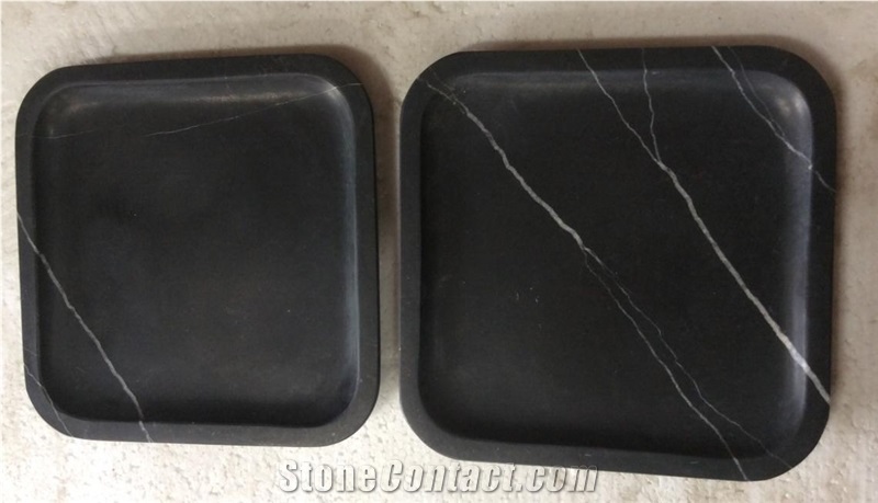 Marquina Black,Polished Marble Bath Accessories