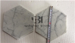 Polished White Paper Holders Bianco Carrara Marble