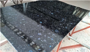 Ukraine Aurora Blue Granite Slabs for Project