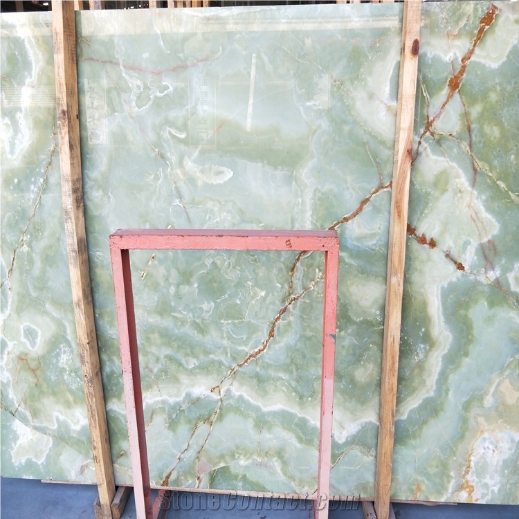 China Green Onyx Marble Stone Table Wall Flooring