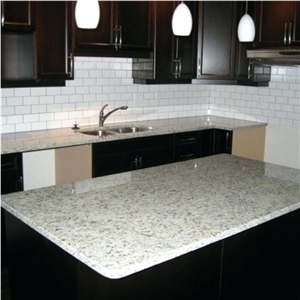 Moon White Granite Kitchen Countertop