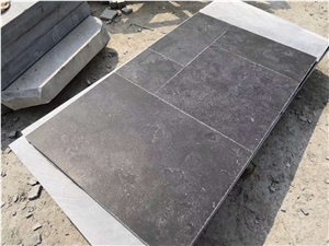 China Black Spot Limestone Slabs,Wall Floor Tiles