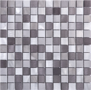 Metal Mosaic Straight Line Mosaic