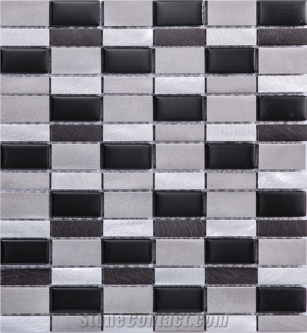 Metal Mosaic Straight Line Mosaic