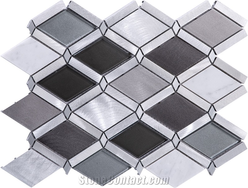 Stainless Steel Kitchen 3d Mosaic Tile