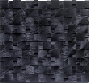 Steel Mixed Pattern Metal Mosaic Tile