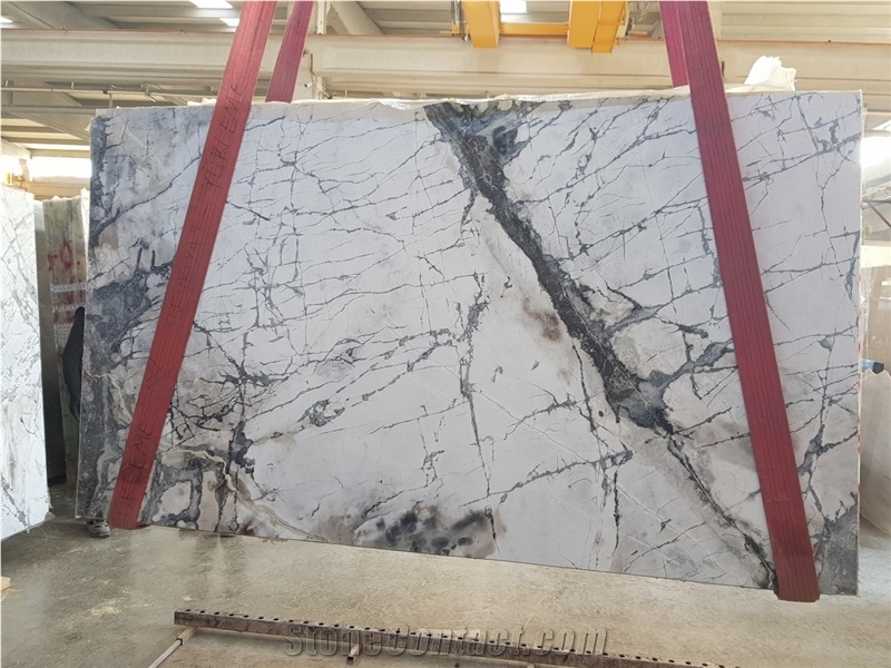 Invisible Grey Marble Block,Iceberg Blue Marble