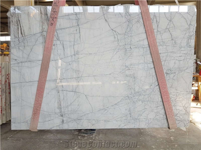Turkish Carrara White Marble Slabs