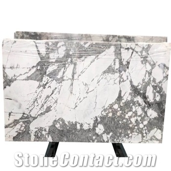 Invisible Grey Marble Slabs for Wall Cladding