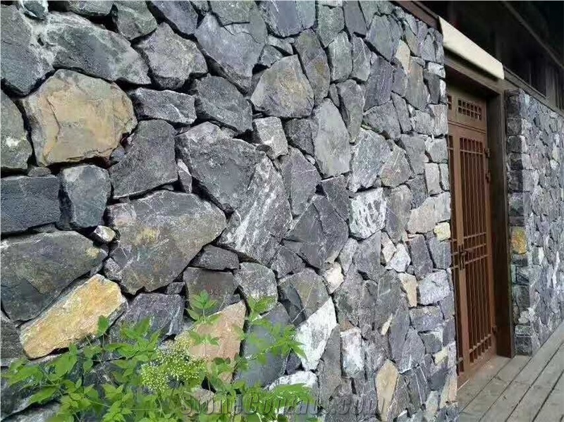 Rusty Slate Stacked Stone, Cultured Stone