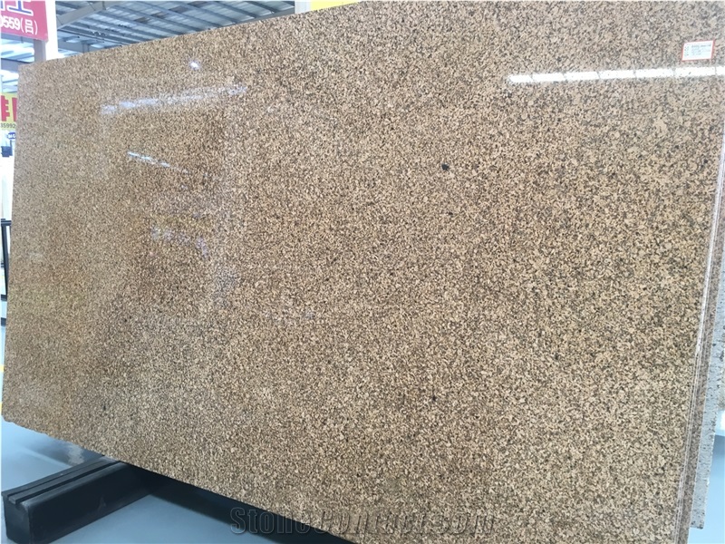 African Mediterranean Gold Granite Slab Floor Tile