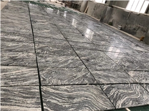African Silver Blue Grey Granite Slabs Floor Tiles