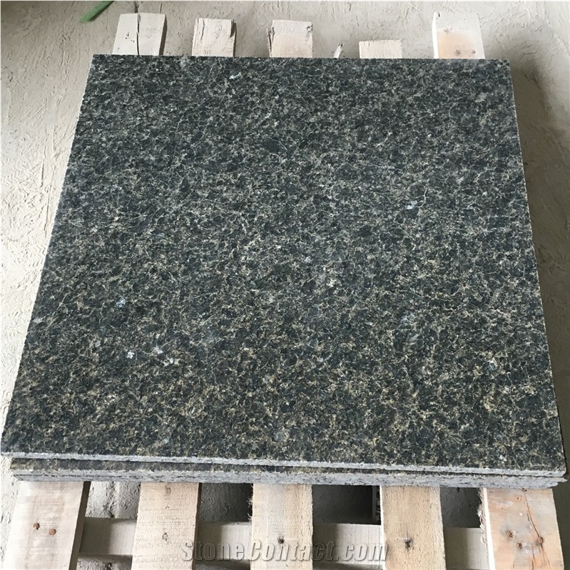Brazil Labrador Ubatuba Green Granite Floor Tiles
