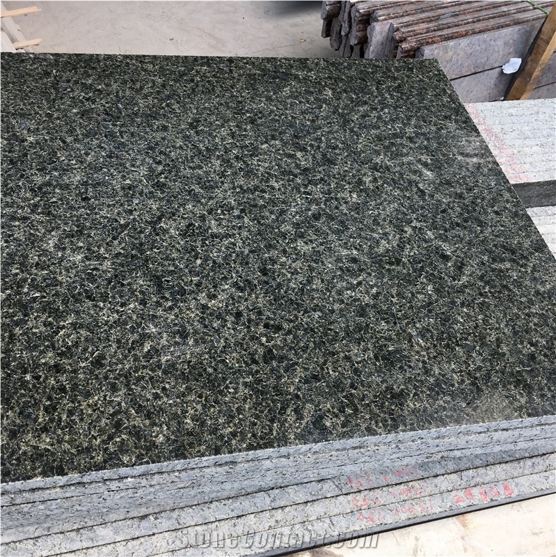 Brazil Verde Ubatuba Granite Flooring Tiles