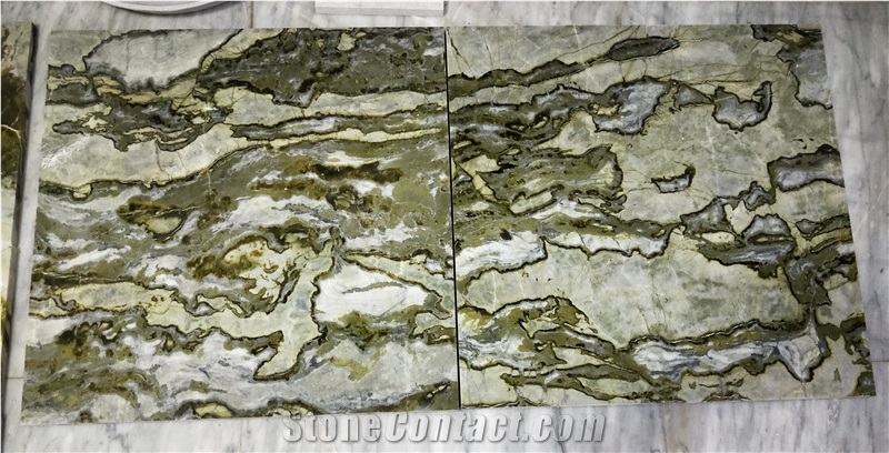 China Grace Green Marble Slabs Floor Wall Tiles