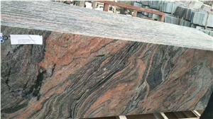 China Symphony Multicolor Red Granite Floor Tiles
