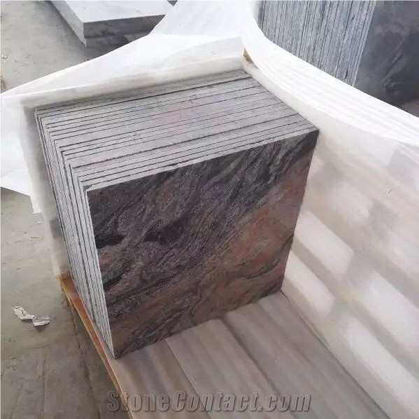 Chinese Multicolor Red Granite Wall Floor Tiles