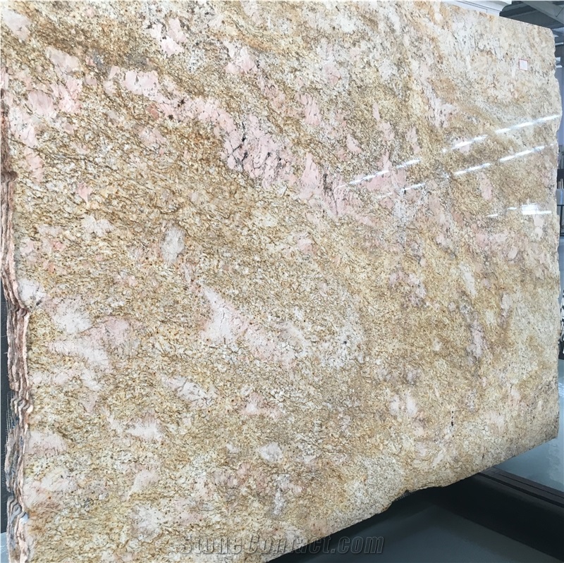Indian Giallo Golden Imperial Granite Slabs Price