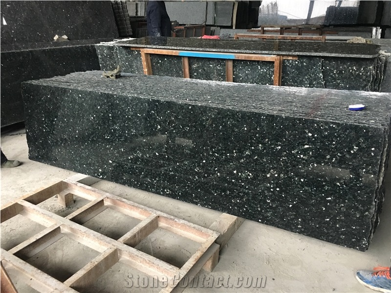Labrador Green Emerald Pearl Granite Flooring Tile