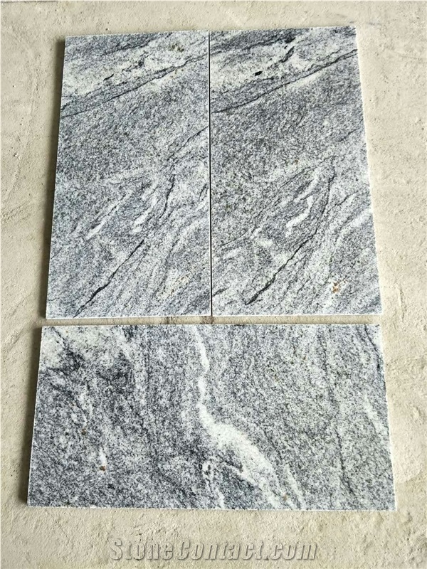 Multicolour Grain Grey Granite Wall Floor Tiles